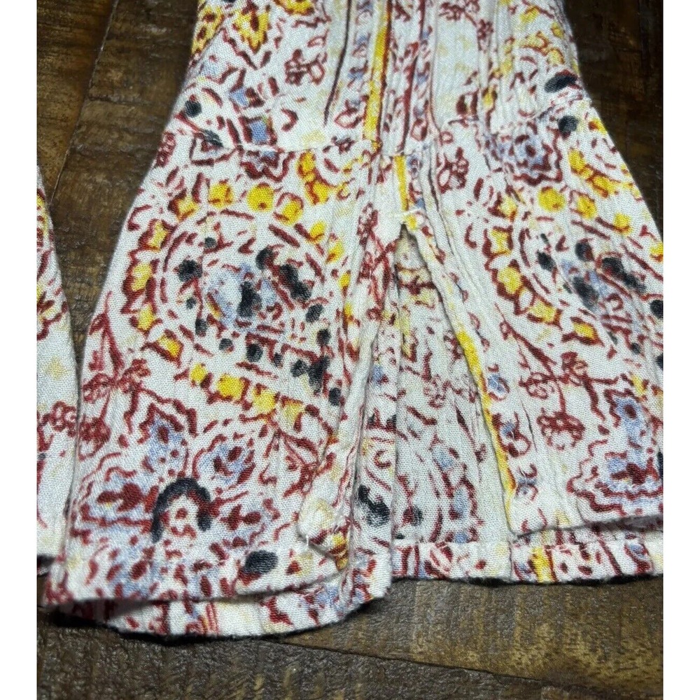 Billabong Beach Dress Print Womens Size Medium Cover Up Boho - Picture 8 of 16